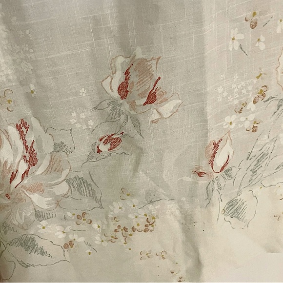 Vintage Handmade Floral Cream Dress - Picture 8 of 13